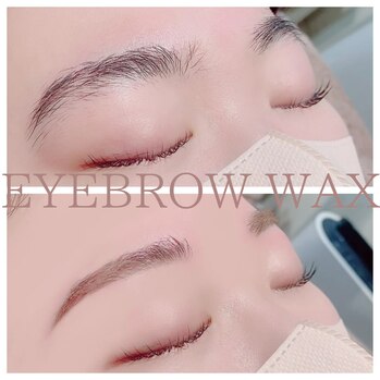 まつげもまゆげも♪